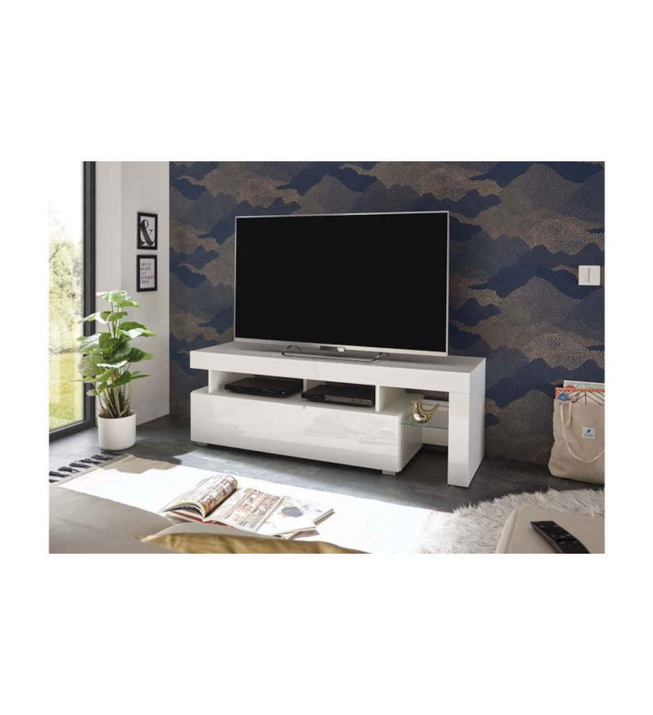 #Meuble TV Banc TV 140 cm SCORE