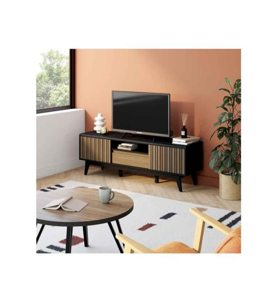 Meuble TV Bas à poser 150 cm BALI