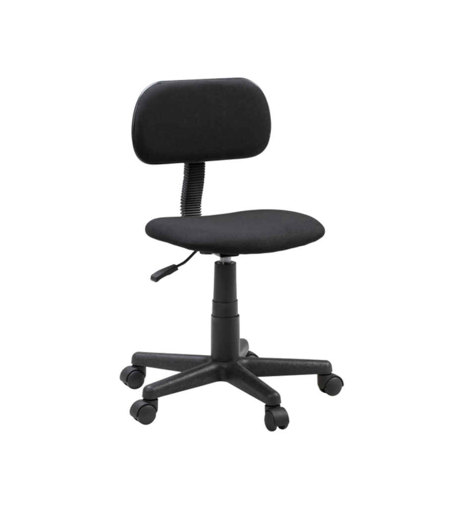 #* Chaise de bureau noir IDDY