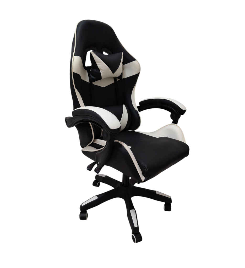 #Chaise gaming SAILOW Noir/blanc HO.OC.12881.0001