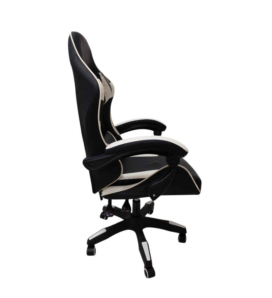 #Chaise gaming SAILOW Noir/blanc HO.OC.12881.0001