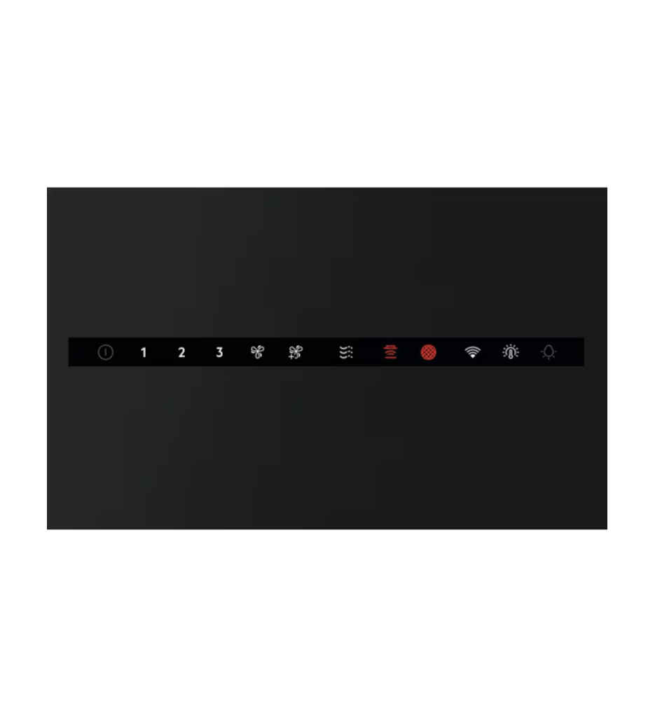 HOTTE INCL. 90CM BLACKMAT 71dB A+ °AEG NDV8791CT