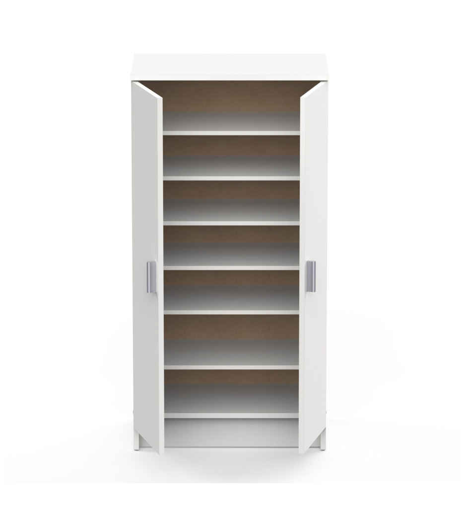 ARMOIRE CHAUSSURE SHOES Blanc mat  306598