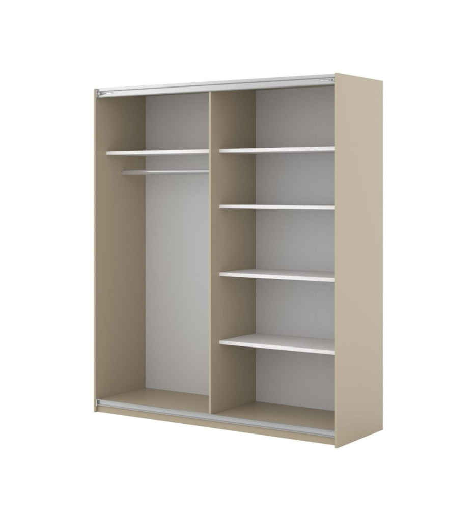 ARMOIRE 2 PORTES COUSLISSANTES-180CM-2D-2412OE16-BEIGE-NIVA