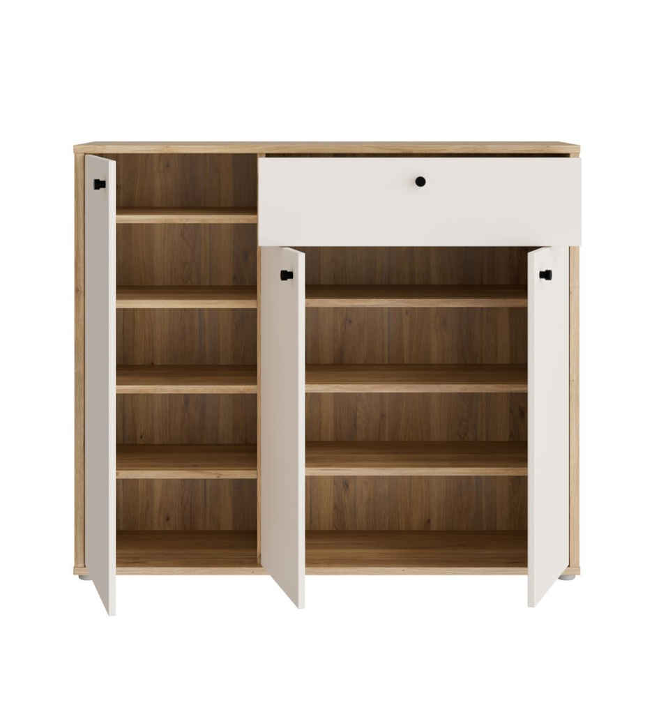 Rangement 3 portes 1 tiroir KENDRAY KEDK231L - M844