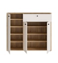 Rangement 3 portes 1 tiroir KENDRAY KEDK231L - M844
