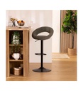 Chaise de bar haute ajustable Sasha PU vert cèdre JJA 207338B