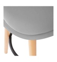 Tabouret de bar Maxon Premier Prix gris JJA 157165A