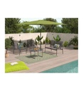 Salon de jardin 4 pièces MOXLEY 2