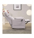 FAUTEUIL RELAX/RELEVEUR 3M-LIFT-LN6588-TISSU SILVER-ARKANA