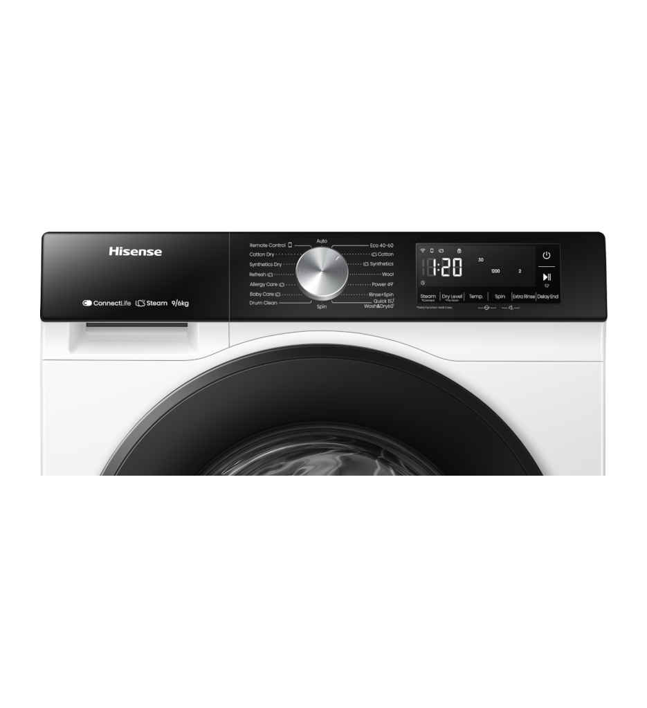 LAV./SECH. 9/6KG 1400T A/D °HISENSE WD3S9043BW3