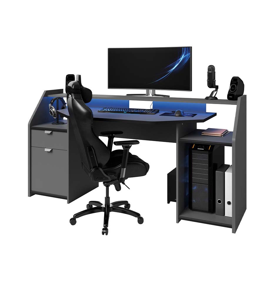 #GAMER STATION GREY - ∞PAR 7540STAT