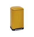 POUBELLE 30L METAL JAUNE  133683C ARIANE