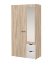 #ARMOIRE 2P2T-POP-CHEN RELIEF/BLA 546063