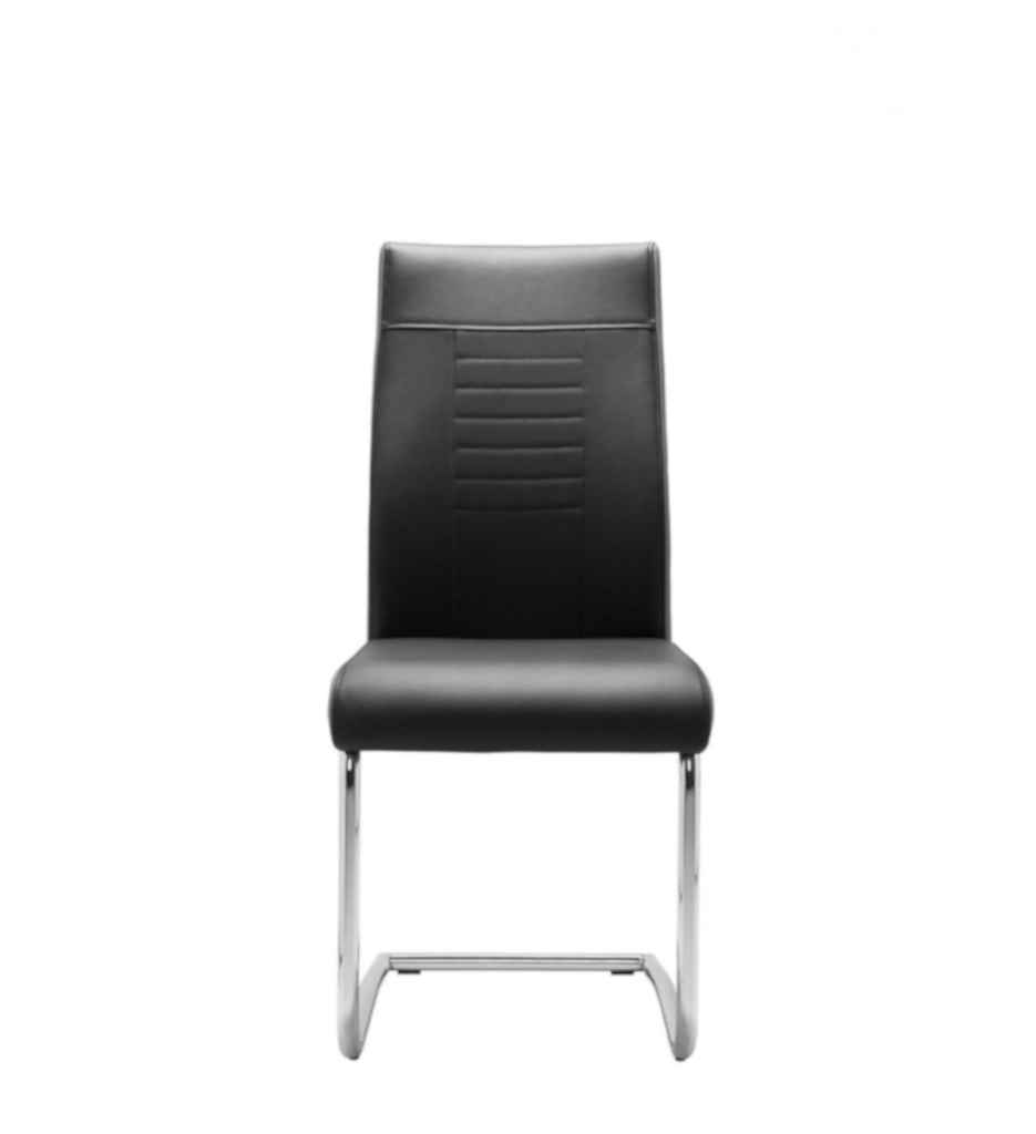 CHAISE NOIR/GRIS LUCKY FINORI 002501