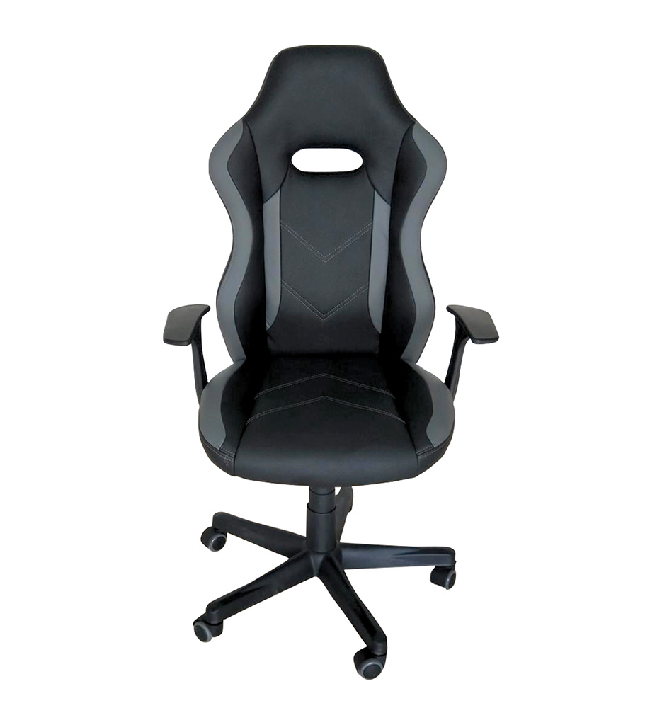 #FAUTEUIL  BUREAU MYHOMI NOIR/GRIS IL99803525