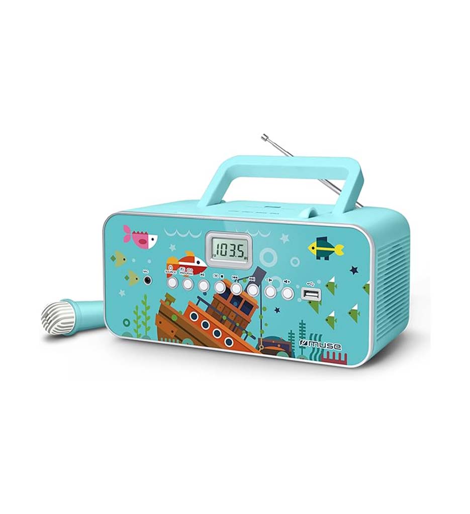 RAD CD KID+MIC BLEU °MUSE M-29 KD
