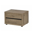CHEVET 2T/OLIVIA SCARLET OAK