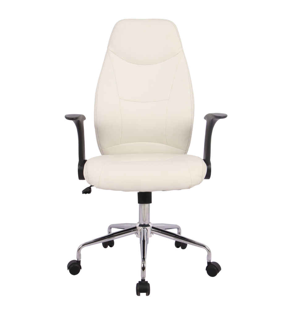 #FAUTEUIL DE BUREAU BLANC BRONTES CBA 192152