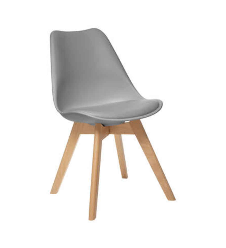 CHAISE BAYA GRIS CLAIR 157166C