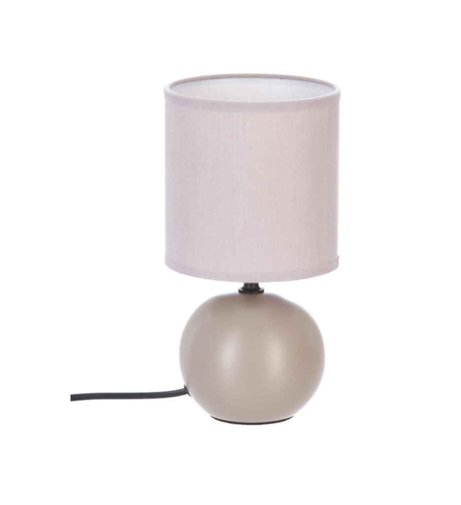 LAMPE TIMEO TAUPE mat 116289I