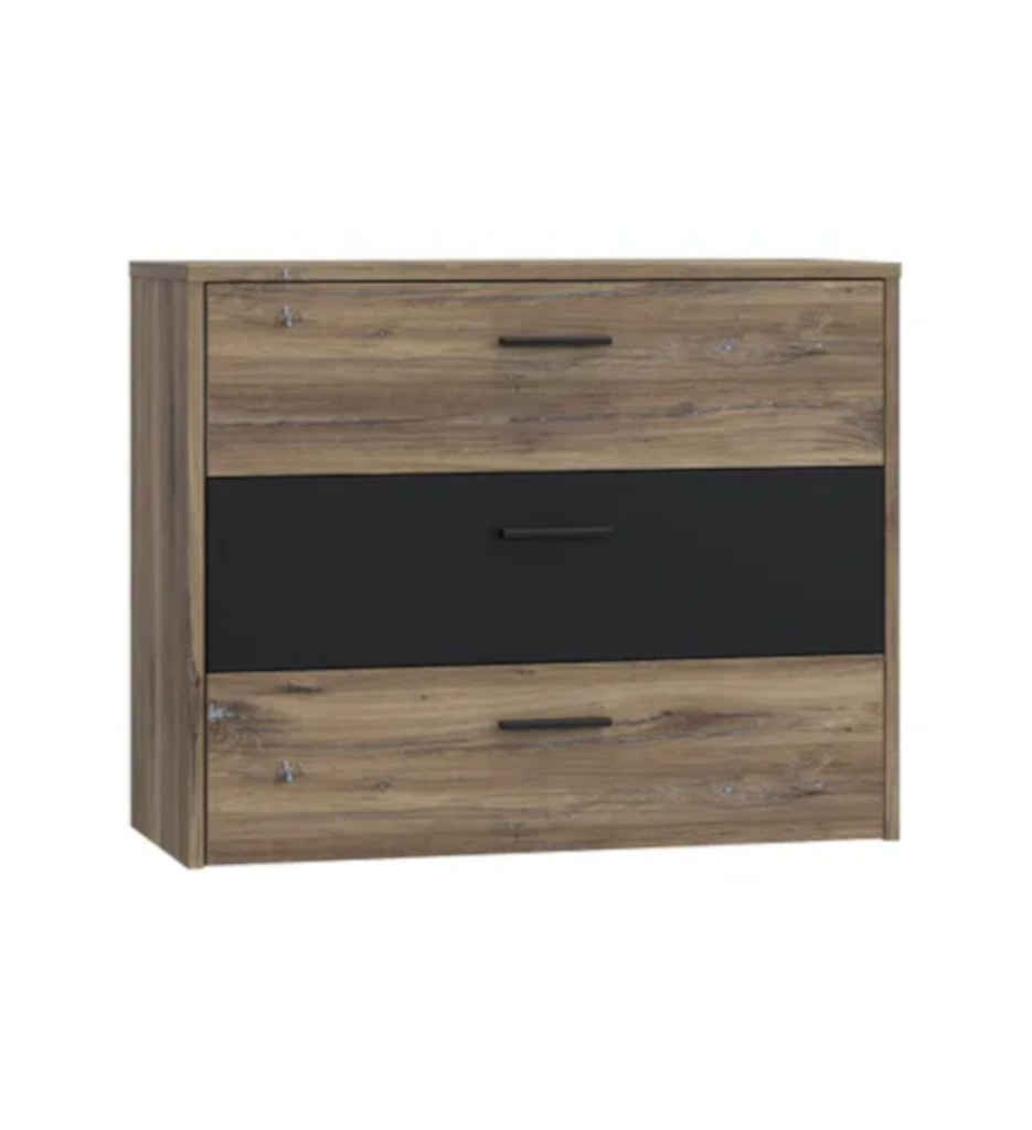COMMODE 3 TIROIRS-M600-LNRK214-LEONARD