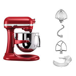 ROBOT BOL RELEVABLE XXL 6.9L CANDY APPLE °KITCHENAID 5KSM7580XECA