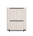 ²RANGEMENT HAUT-161 CM-VXLK621-SABLE/NOIR-VODOL
