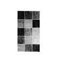 TAPIS SUBWAY CUBES NOIR 80X150 AL 080165
