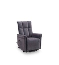 FAUTEUIL RELAX/RELEVEUR 2M-LIFT-YB2233-TISSU ANTHRACITE - PULLA