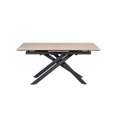 #TABLE CERAMIQUE 160 (200)-17501BS-TON BOIS -PALERMA