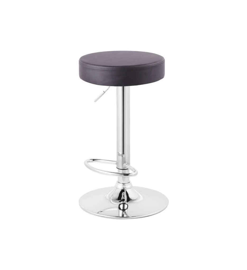 #TABOURET BAR RUMP - CD coloris noir