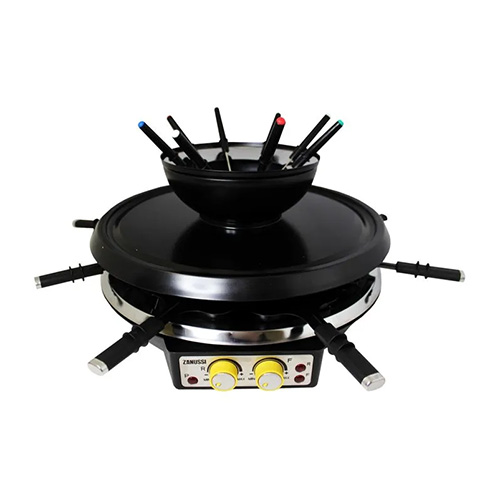 RACLETTE ET FONDUE 4 EN 1 RACLETTE °°ZANUSSI RCZ71