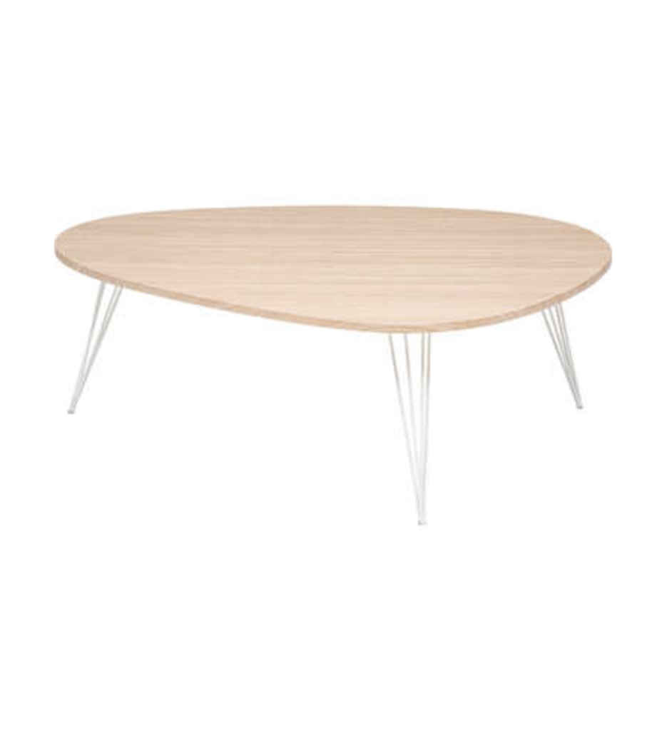 Table basse Neile grand modèle blanc JJA 140364B