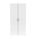 Armoire 2 portes NANO coloris chêne shannon/ blanc 302545