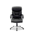 CHAISE DE BUREAU 'DALI' PU NOIR 9725-3