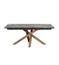 TABLE 180 (260)CM-CERAMIQUE 17502BR - BRONZE-VENETTO