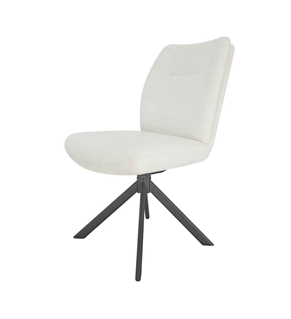 CHAISE PIVOTANTE-TISSU LIN-52951LI -PETER