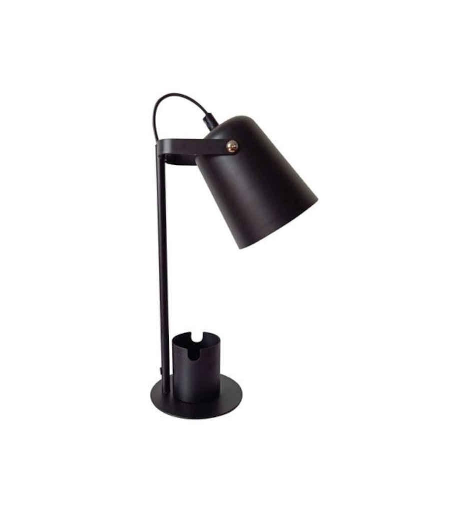 #Lampe en métal 35 cm SCHOOL coloris noir