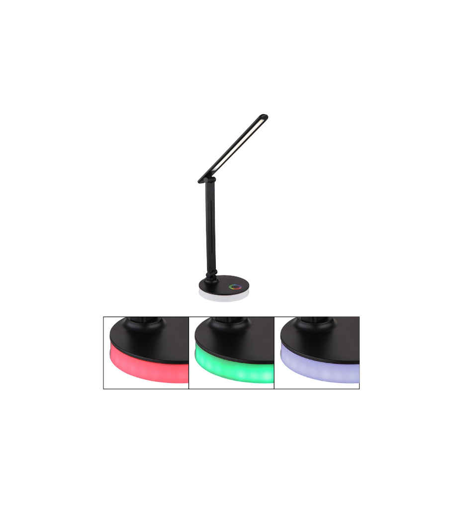 Lampe COLORS NOIR LT170-58445B
