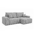 ²ANGLE REVERSIBLE+COUCHAGE-TISSU POSO 55 GRIS-CENTAUR