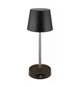 LAMPE PLASTIQUE NOIR LT170-58446B/572309-CARLOS