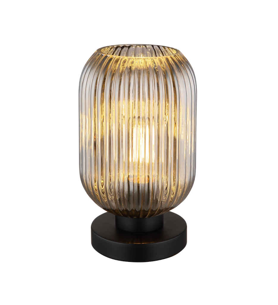 #LAMPE VERRE FUME LT170-15469TS/572138