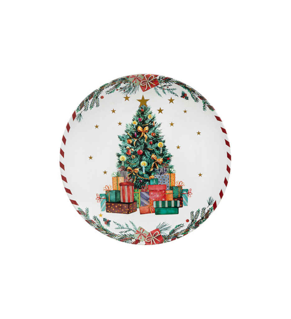ASSIETTE DE PRESENTATION SAPIN 33CM 191129