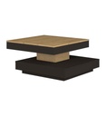 Table basse carrée pivotante TURNY