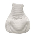 Poire blanc Tissu velours PESARO