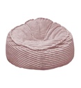Pouf velours rose BIGGY