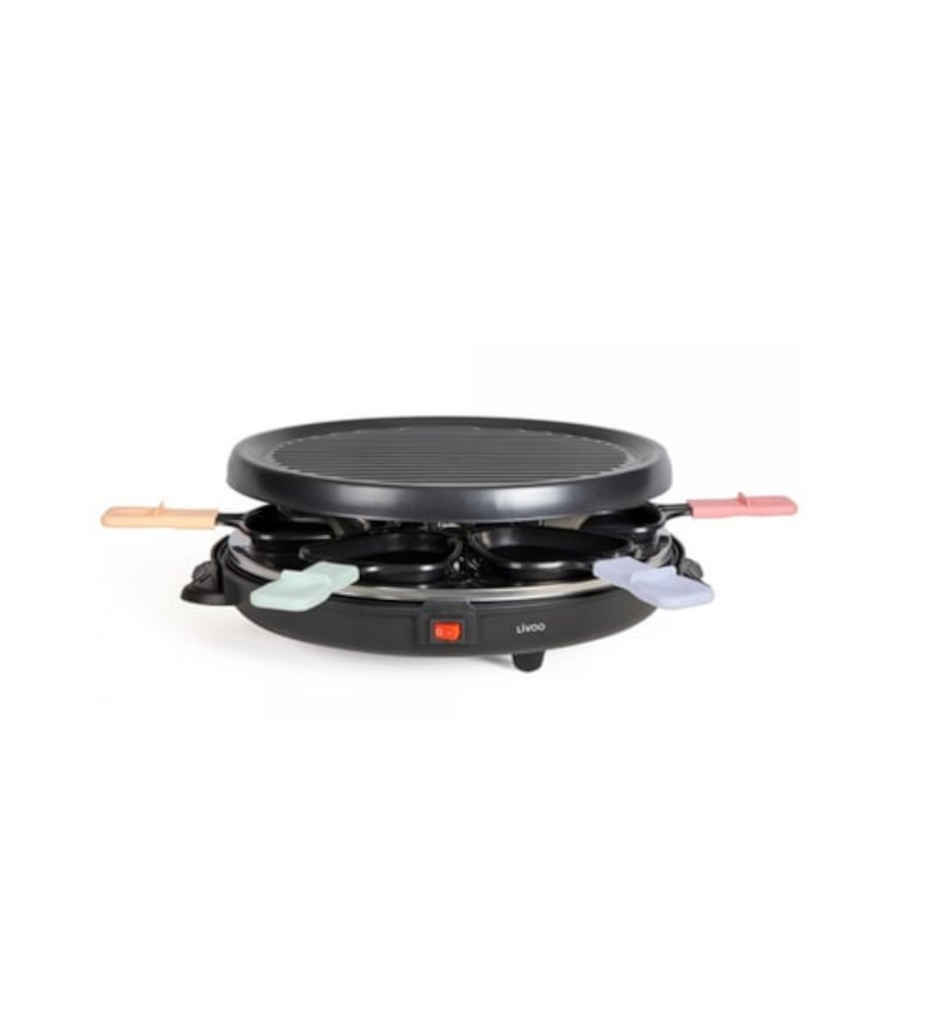 RACLETTE 6 PERSONNES 800W °LIVOO DOC207
