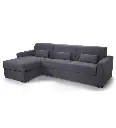 ²ANGLE RAPIDO-LIT COUCHAGE 140*13CM- MERIDIENNE AVEC COFFRE-TISSU ASTRA N° 19-MYTO 2