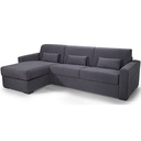 ²ANGLE RAPIDO-LIT COUCHAGE 140*13CM- MERIDIENNE AVEC COFFRE-TISSU ASTRA N° 19-MYTO 2